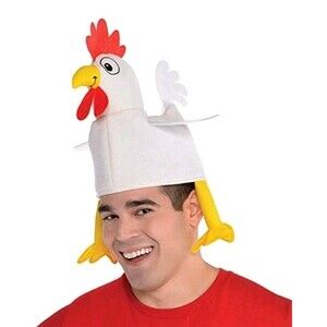 Chicken Rooster Hat Amscan Novelty Costume Cap